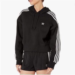 Adidas original adicolor classic crop hoodie